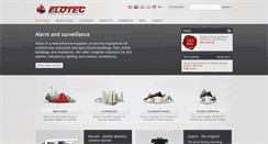 Desktop Screenshot of elotec.com