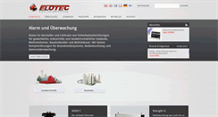 Desktop Screenshot of de.elotec.com