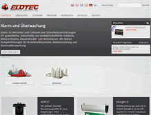 Tablet Screenshot of de.elotec.com